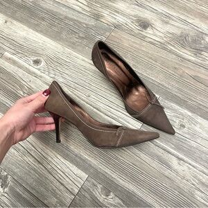 Kenneth Cole Brown Pointed-Toe Heels